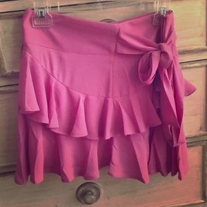 Express Flirty Mini Skirt